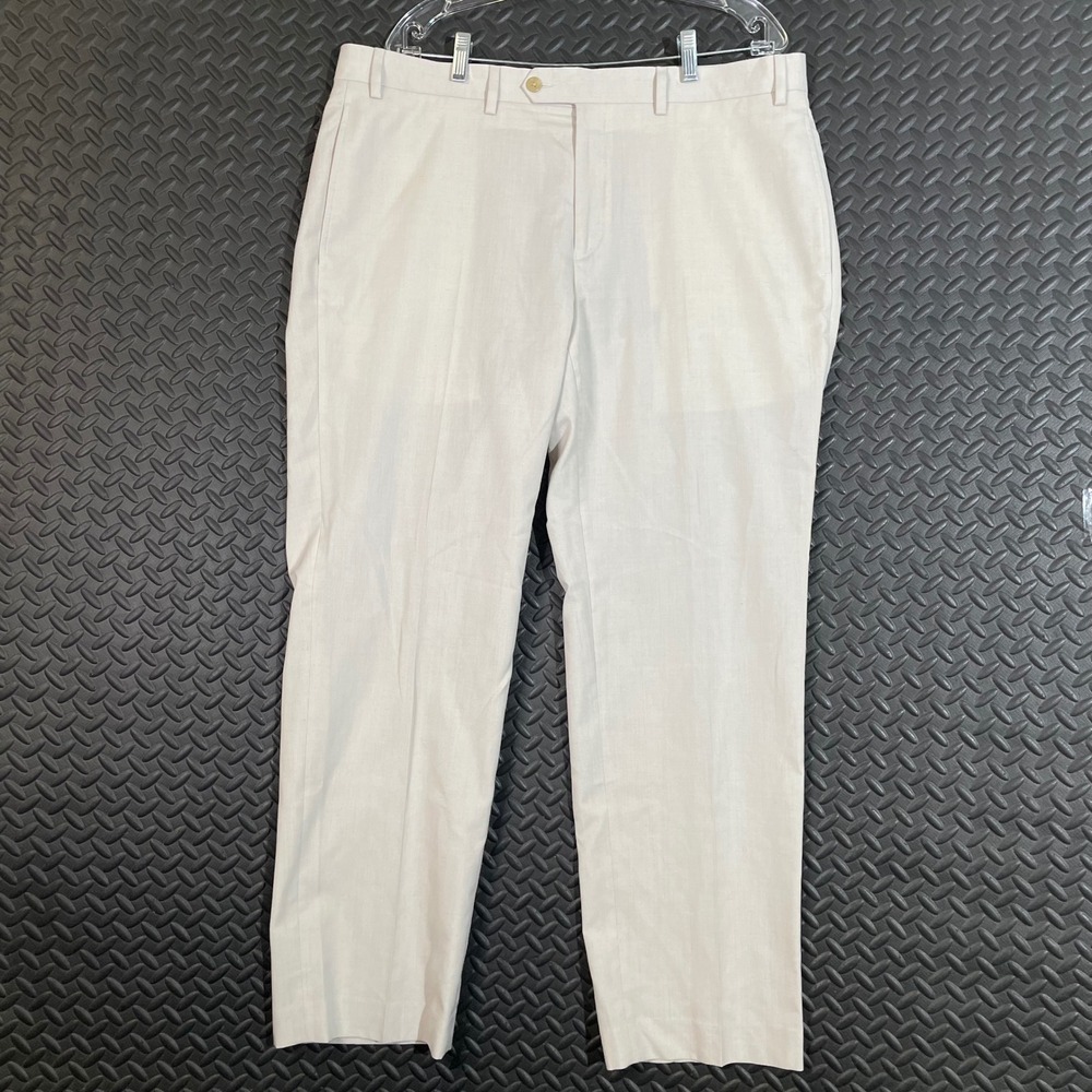 Lauren Ralph Lauren Beige Light Weight Trouser Dress Pants Men's‎ Size 38x30